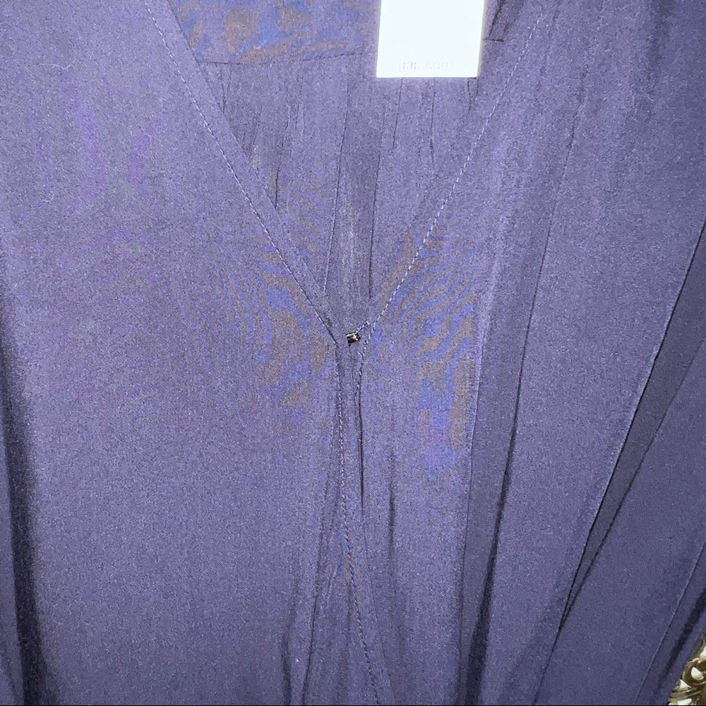 Gap Wraparound Navy Dress - Picture 6 of 8